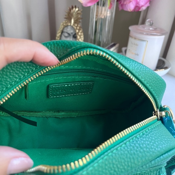 PETA + JAIN Vegan LALA Crossbody Bag Green - pebble - Picture 8 of 9
